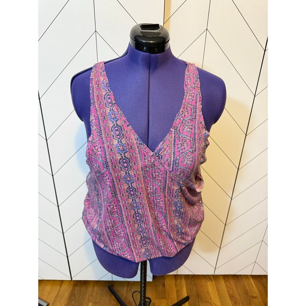 Free People We the Free Women’s Medium Your Twisted Tank Top Sleeveless Boho